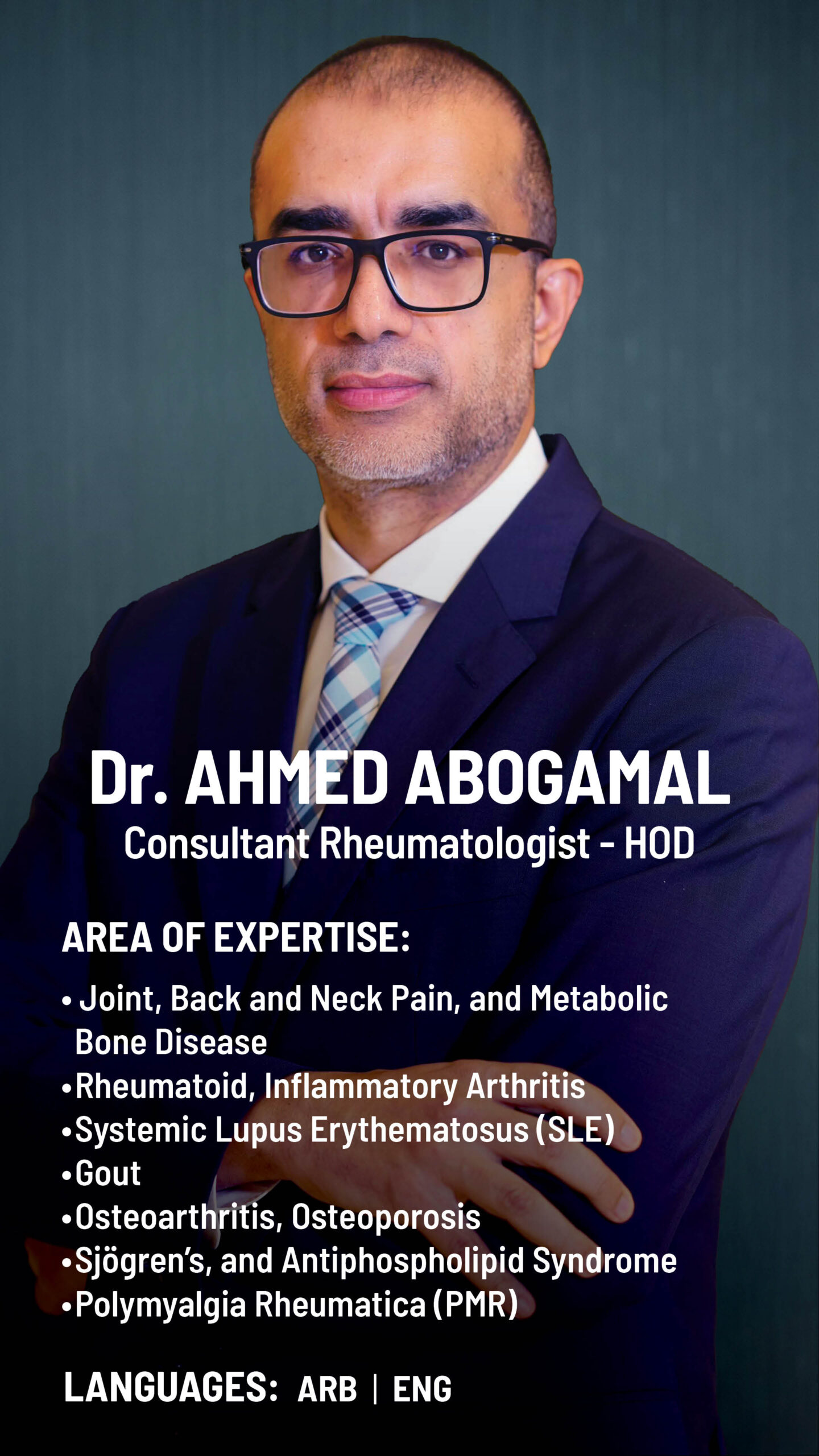Rheumatology- Dr. Ahmed Abogamal